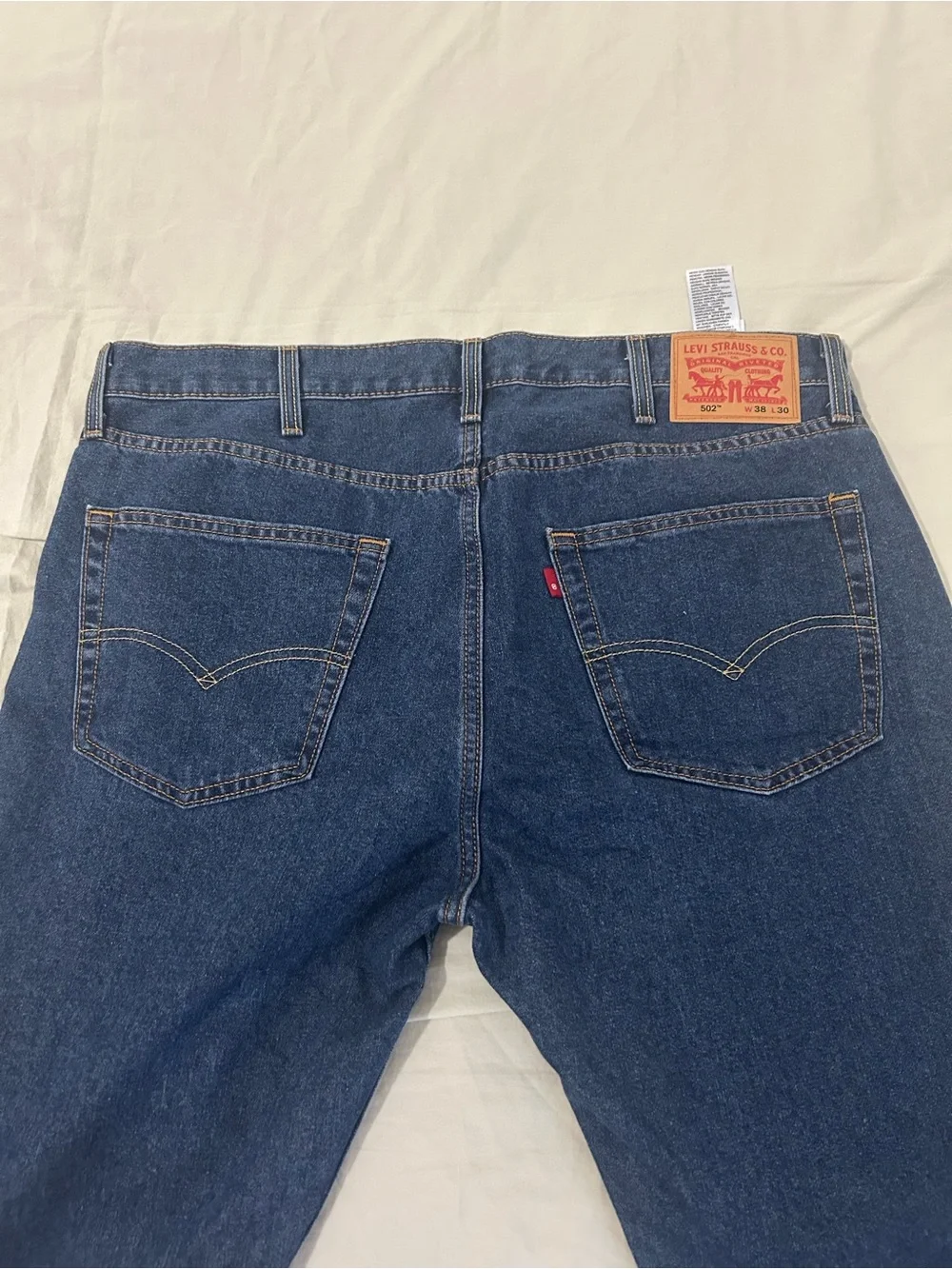 Levi's Men's Straight Indigo Blue Jeans